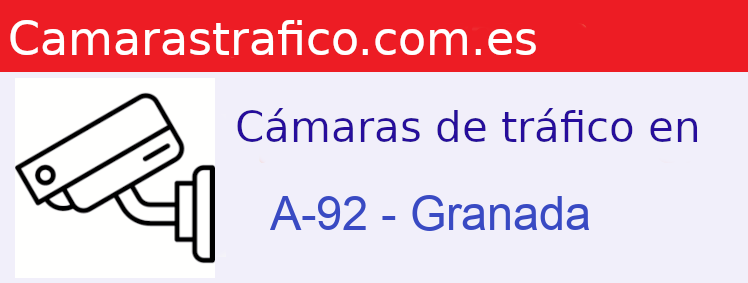 Cámaras dgt en la A-92 en la provincia de Granada